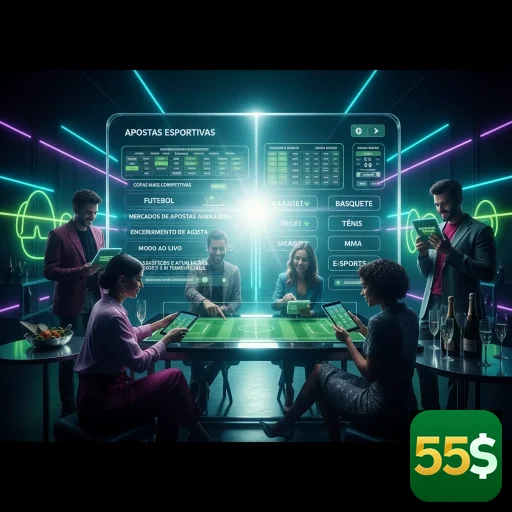 Ilustração de Máquinas Caça-Níqueis Inovadoras